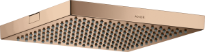 AXOR ShowerSolutions Głowica prysznicowa 240/240 Czerwone Złoto Polerowane