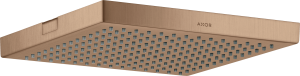 AXOR ShowerSolutions Głowica prysznicowa 240/240 Czerwone Złoto Szczotkowane