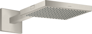 AXOR ShowerSolutions Głowica prysznicowa 240/240 1jet z ramieniem prysznicowym Stal Szlachetna Optyczna