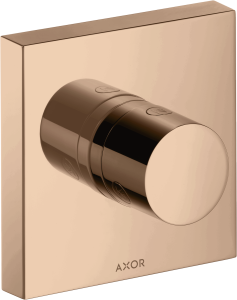 AXOR ShowerSolutions Zawór odcinająco-przełączający Trio/Quattro Czerwone Złoto Polerowane