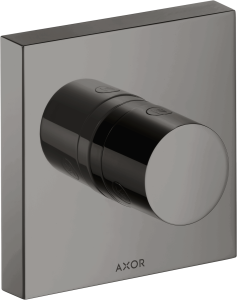 AXOR ShowerSolutions Zawór odcinająco-przełączający Trio/Quattro Czarny Chrom Polerowany