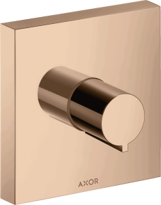 AXOR ShowerSolutions Zawór odcinający 120/120 Czerwone Złoto Polerowane