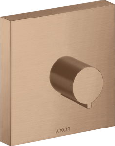 AXOR ShowerSolutions Zawór odcinający 120/120 Czerwone Złoto Szczotkowane