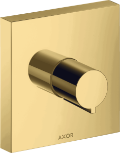 AXOR ShowerSolutions Zawór odcinający 120/120 Złoty Optyczny Polerowany