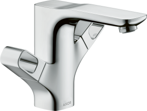 AXOR Urquiola 2-uchwytowa bateria umywalkowa 120 Nikiel Szczotkowany