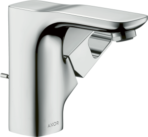 AXOR Urquiola Jednouchwytowa bateria umywalkowa 110 Czerwone Złoto Polerowane