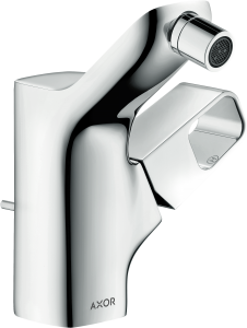 AXOR Urquiola Jednouchwytowa bateria bidetowa z kompletem odpływowym Chrom