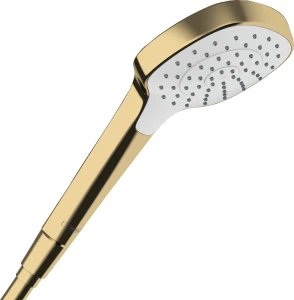Hansgrohe RĄCZKA NATRYSKOWA CROMA SELECT E 1JET ZŁOTO/BIAŁA