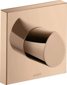 AXOR Starck Organic Zawór odcinający 120/120 Czerwone Złoto Polerowane