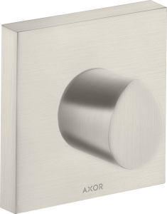 AXOR Starck Organic Zawór odcinający 120/120 Stal Szlachetna Optyczna