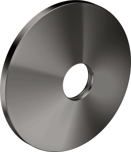 AXOR One Rozeta 9 cm Czarny Chrom Polerowany