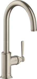 AXOR Montreux Jednouchwytowa bateria kuchenna 260 Nikiel Szczotkowany