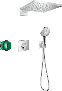 Raindance E System prysznicowy 300 1jet z ShowerSelect Square HANSGROHE