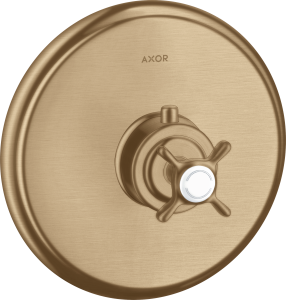 AXOR Montreux Bateria termostatyczna HighFlow, montaż podtynkowy Brąz Szczotkowany
