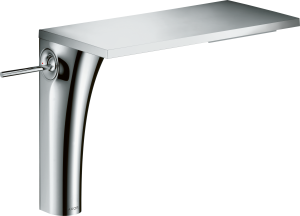 AXOR Massaud Jednouchwytowa bateria umywalkowa do mis umywalkowych 220 z niezamykanym kompletem odpływowym Chrom