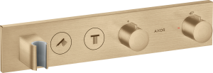AXOR ShowerSolutions Moduł termostatyczny Select 460/90 do 2 odbiorników Brąz Szczotkowany