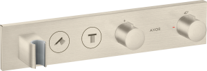 AXOR ShowerSolutions Moduł termostatyczny Select 460/90 do 2 odbiorników Nikiel Szczotkowany