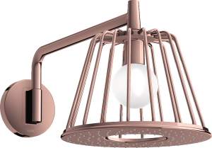 AXOR LampShower/Nendo LampShower 275 1jet z ramieniem prysznicowym Czerwone Złoto Polerowane