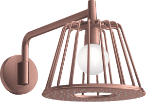 AXOR LampShower/Nendo LampShower 275 1jet z ramieniem prysznicowym Czerwone Złoto Szczotkowane