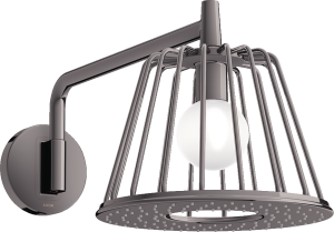 AXOR LampShower/Nendo LampShower 275 1jet z ramieniem prysznicowym Czarny Chrom Polerowany