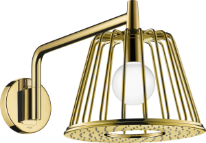AXOR LampShower/Nendo LampShower 275 1jet z ramieniem prysznicowym Złoty Optyczny Polerowany