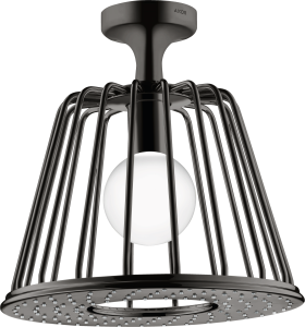 AXOR LampShower/Nendo LampShower 275 1 jet z przyłączem sufitowym Czarny Chrom Polerowany