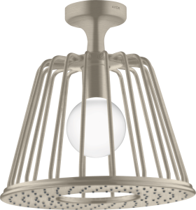 AXOR LampShower/Nendo LampShower 275 1 jet z przyłączem sufitowym Nikiel Szczotkowany