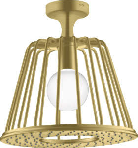 AXOR LampShower/Nendo LampShower 275 1 jet z przyłączem sufitowym Mosiądz Szczotkowany
