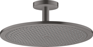 AXOR ShowerSolutions Głowica prysznicowa 350 1 jest z przyłączem sufitowym Czarny Chrom Szczotkowany