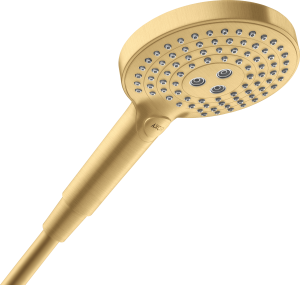 AXOR ShowerSolutions Główka prysznicowa 120 3jet EcoSmart Złoty Optyczny Szczotkowany