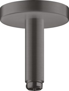 AXOR ShowerSolutions Przyłącze sufitowe 100 mm Czarny Chrom Szczotkowany