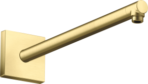 AXOR ShowerSolutions Ramię prysznicowe 390 mm square Mosiądz Szczotkowany
