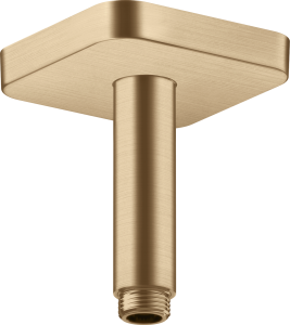 AXOR ShowerSolutions Przyłącze sufitowe 100 mm softsquare Brąz Szczotkowany