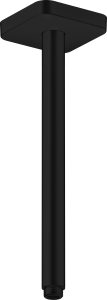 AXOR ShowerSolutions Przyłącze sufitowe 300 mm softsquare Czarny Matowy