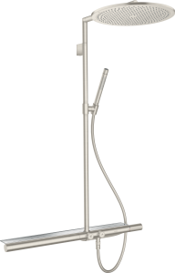 AXOR ShowerSolutions Komplet prysznicowy z termostatem 800 i głowicą 350 1jet Stal Szlachetna Optyczna
