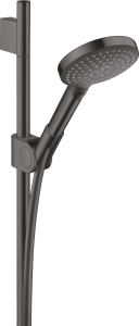 AXOR Uno Zestaw prysznicowy Czarny Chrom Szczotkowany