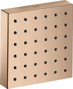 AXOR ShowerSolutions Moduł prysznicowy 120/120 podtynkowy square Czerwone Złoto Polerowane