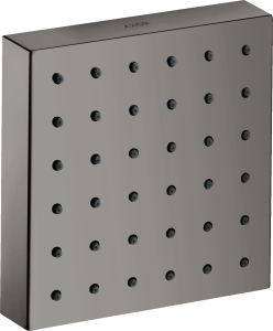 AXOR ShowerSolutions Moduł prysznicowy 120/120 podtynkowy square Czarny Chrom Polerowany