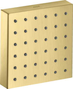 AXOR ShowerSolutions Moduł prysznicowy 120/120 podtynkowy square Mosiądz Szczotkowany