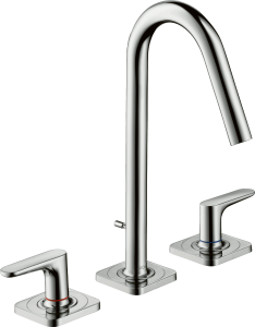 AXOR Citterio M 3-otworowa bateria umywalkowa 160 z uchwytami jednoramiennymi Chrom