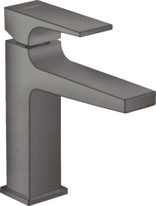 Hansgrohe BATERIA METROPOL 110 NEW CZARNY CHROM SZCZOTKOWANY Z KORKIEM KLIK