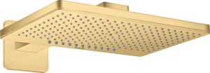 AXOR ShowerSolutions Głowica prysznicowa 460/300 2jet z ramieniem prysznicowym Złoty Optyczny Szczotkowany