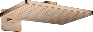 AXOR ShowerSolutions Głowica prysznicowa 460/300 2jet z ramieniem prysznicowym Czerwone Złoto Polerowane