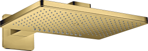 AXOR ShowerSolutions Głowica prysznicowa 460/300 2jet z ramieniem prysznicowym Złoty Optyczny Polerowany