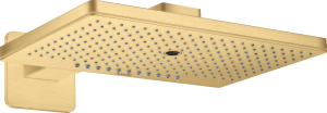 AXOR ShowerSolutions Głowica prysznicowa 460/300 3 jet z ramieniem prysznicowym Złoty Optyczny Szczotkowany