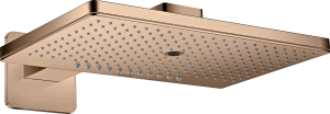 AXOR ShowerSolutions Głowica prysznicowa 460/300 3 jet z ramieniem prysznicowym Czerwone Złoto Polerowane