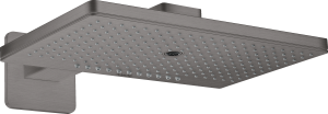 AXOR ShowerSolutions Głowica prysznicowa 460/300 3 jet z ramieniem prysznicowym Czarny Chrom Szczotkowany