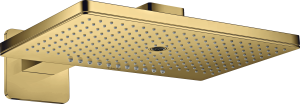 AXOR ShowerSolutions Głowica prysznicowa 460/300 3 jet z ramieniem prysznicowym Złoty Optyczny Polerowany