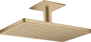 AXOR ShowerSolutions Głowica prysznicowa 460 / 300 1jet z przyłączem sufitowym Brąz Szczotkowany