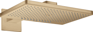 AXOR ShowerSolutions Głowica prysznicowa 460/3002 jest z ramieniem prysznicowym Brąz Szczotkowany